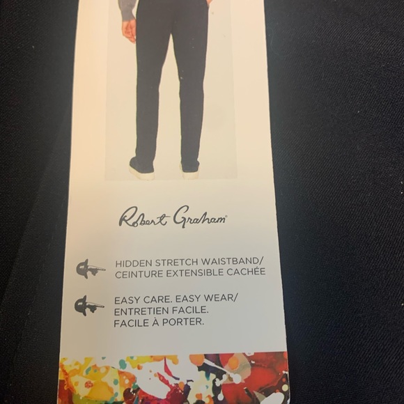 Robert Graham Dress Pants Size 34 x 30 NWT - Picture 6 of 8